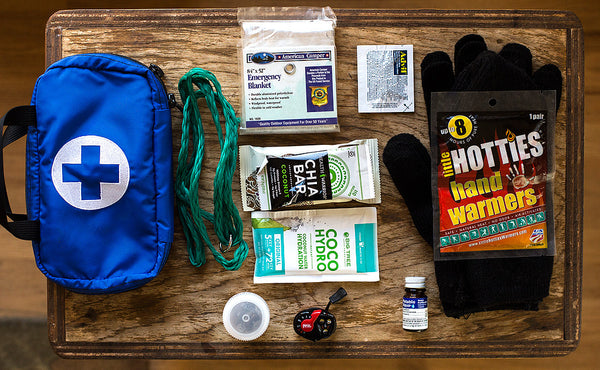 A possible loadout of the Second Aid Pouch